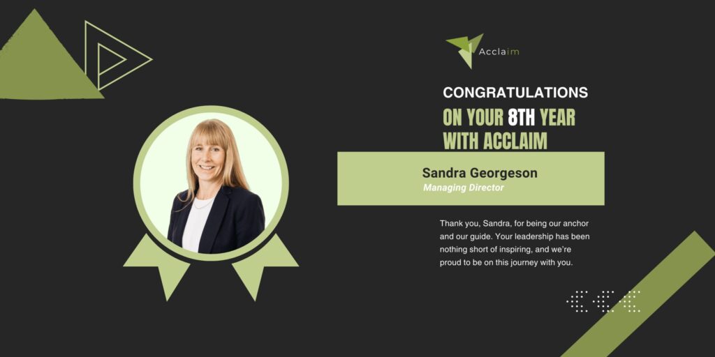 Celebrating Eight Incredible Years with Sandra Georgeson