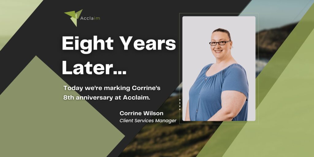 Celebrating Corrine Wilson’s 8-Year Anniversary at Acclaim
